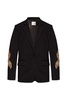 Strong strong applique blazer