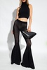 Alaia Flared openwork trousers