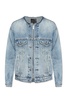 R13 Denim jacket with vintage effect