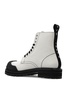 Marni Leather combat boots with logo