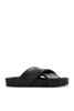 JIL SANDER Leather slides