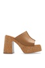 Stella Mccartney Woman Cappuccino Alter Mat Skyla Mules