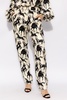 Balmain Silk Trousers With Horse Motif