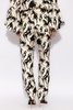 Balmain Silk Trousers With Horse Motif