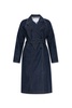 Alaia Denim trench coat