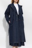 Alaia Denim trench coat