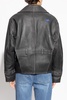 Ader Error Leather jacket with vintage effect