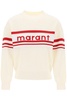 Isabel Marant Etoile "Arwen Logo Perforated Knit Pullover