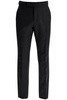 TOM FORD Premium Wool-Mohair Tailored Trousers with Integrated Belt