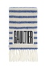 The Marinière Striped Scarf In Alpaca Blend