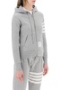 THOM BROWNE 4-Bar Slim Fit Hoodie (Size IT 38)