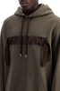 LANVIN Men's Hoodie with Embroidered Design for FW24