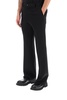 DOLCE & GABBANA Flared Wool Trousers for Men - Black