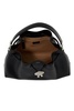 JIMMY CHOO Fashionable Black Leather Bucket Handbag for Women - FW24 Collection