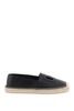 Dolce & Gabbana Leather Espadrilles With Dg Logo And