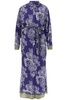 ETRO Maxi Chemisier Dress with Bandana Floral Print