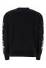 Black cotton sweatshirt