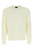 Ivory cotton blend sweater