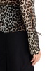 Ganni Leopard Print Chiffon Blouse