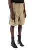 MAISON MARGIELA Wide-Legged Chino Bermuda Shorts in Tan - SS24 Collection