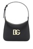 DOLCE & GABBANA Mini Black Leather Shoulder Handbag