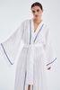 Sandal Muslin Kimono - White