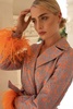 Orange Jacqueline Coat