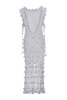 Sofia Silver Handmade Crochet Dress