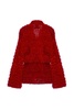 Red Monroe Handmade Knit Cardigan-Dress