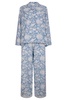 Hand Printed Pj's - De Nimes Blue