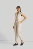 Evening Chai Light Ecru Jumpsuit