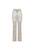 White Handmade Crochet Pants