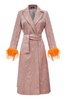 Orange Jacqueline Coat