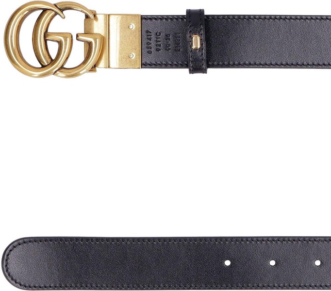 GUCCI Reversible Belt in Beige and Fuchsia for FW23