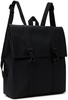 Black MSN Mini Backpack