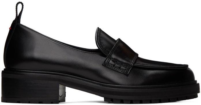 Black Ruth Calf Loafers