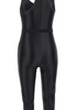 Elisabetta Franchi Logoed Elastic Shiny Jumpsuit