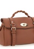 Alexa Heavy Grain Leather Bag