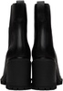 Black Shiloh High Chelsea Boots