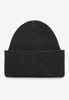 Wool-Blend Ribbed Beanie