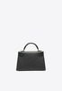 Mini Kelly 20 Sellier in Black Epsom Leather with Gold Hardware