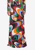 Onde Print Maxi Skirt