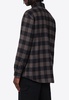 Plaid Check Wool Cashmere Overshirt