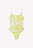 Bandierine Print Reversible Swimsuit