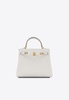 Kelly 25 in Gris Pale Togo Leather with Gold Hardware