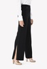 Matte Tuxedo Pants with Side Slits