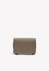 Geta Shoulder Bag in Etoupe Chèvre Mysore with Palladium Hardware