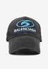 Balenciaga Logo Embroidered Surfer Cap