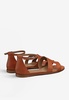 Santorini Sandals in Naturel Heritage Calfskin