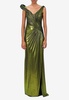 The Astral Sculpted Metallic Gown